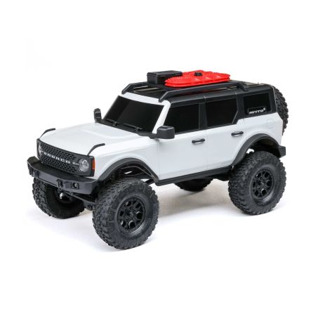 Axial 1/24 SCX24 Ford Bronco 4X4 RTR (inc Battery & Charger) White (C-AXI00006V2T4) Axial 1/24 SCX24 Ford Bronco 4X4 RTR (inc Battery & Charger) White (C-AXI00006V2T4)