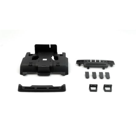 Absima CR-18P 6X6 Flat Bed Body Mount & Grill Absima CR-18P 6X6 Flat Bed Body Mount & Grill