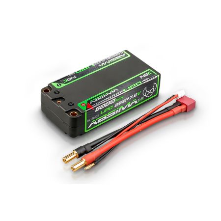 Absima Competition Shorty LiPo V2 HV 140C/2S2P HC 6000mAh 5mm (AB4150022) Absima Competition Shorty LiPo V2 HV 140C/2S2P HC 6000mAh 5mm (AB4150022)