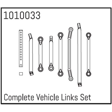 Absima Complete Vehicle Links Set Absima Complete Vehicle Links Set
