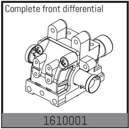 Absima Complete Front Differential (AB1610001) Absima Complete Front Differential (AB1610001)
