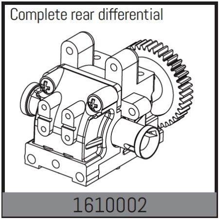 Absima Complete Rear Differential (AB1610002) Absima Complete Rear Differential (AB1610002)