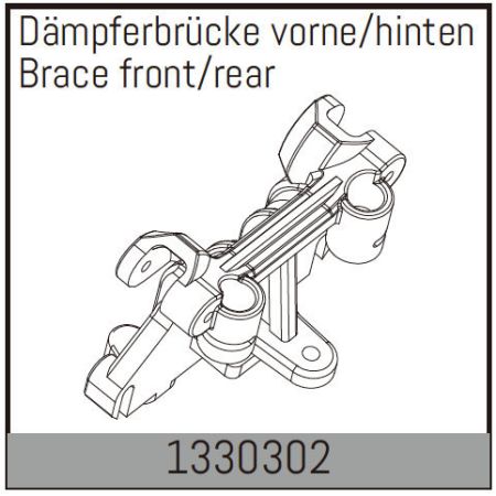 Absima Brace front/rear
