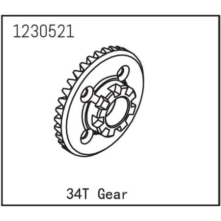 Absima Differential Gear 34T Absima Differential Gear 34T