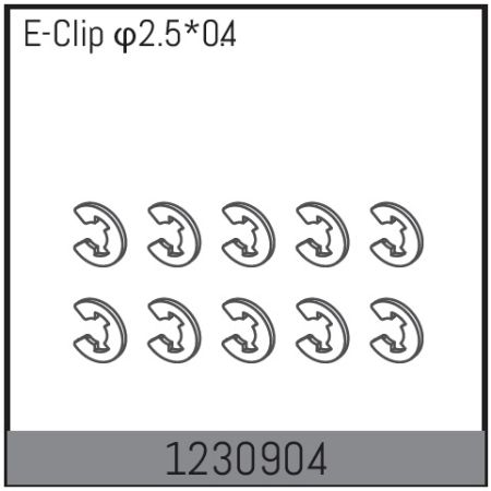 Absima E Clips 2.5*0.4 (10) (AB1230904)
