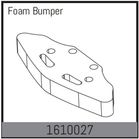 Absima Foam Bumper (AB1610027) Absima Foam Bumper (AB1610027)