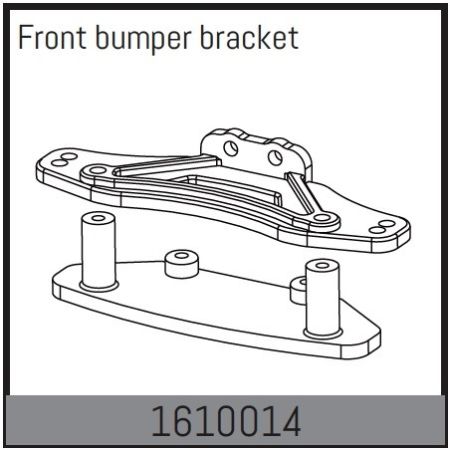 Absima Front Bumper Bracket (AB1610014) Absima Front Bumper Bracket (AB1610014)