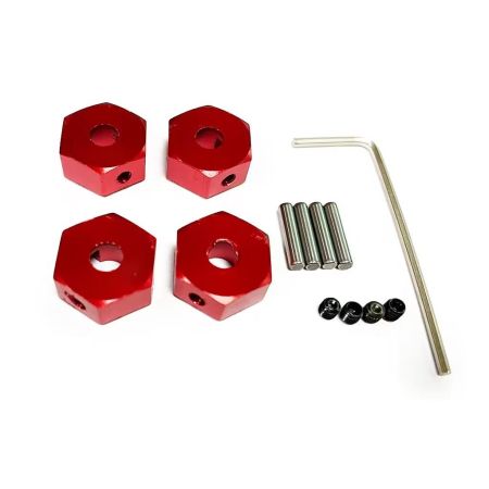 RC Overhaul Wheel Hex Drive 14mm Red Alum 3S (Pk4) (G-RCO-AR006R) RC Overhaul Wheel Hex Drive 14mm Red Alum 3S (Pk4) (G-RCO-AR006R)