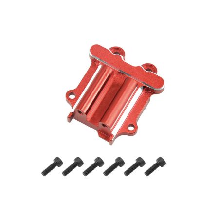 RC Overhaul Rear Gearbox Cover, Red Aluminum, Grom (G-RCO-AR029R) RC Overhaul Rear Gearbox Cover, Red Aluminum, Grom (G-RCO-AR029R)