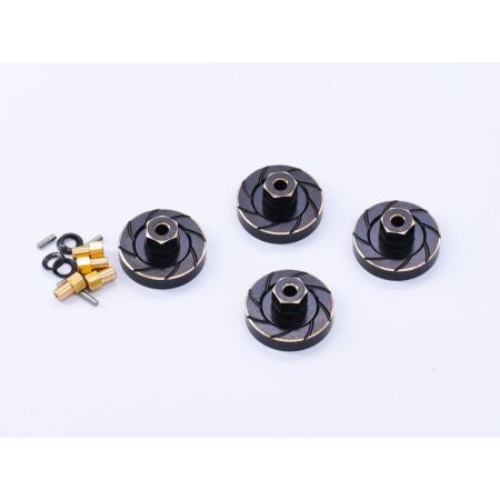 RC Overhaul Hex Wheel Weights Blk Brass (4) SCX24 (G-RCO-AX013) RC Overhaul Hex Wheel Weights Blk Brass (4) SCX24 (G-RCO-AX013)