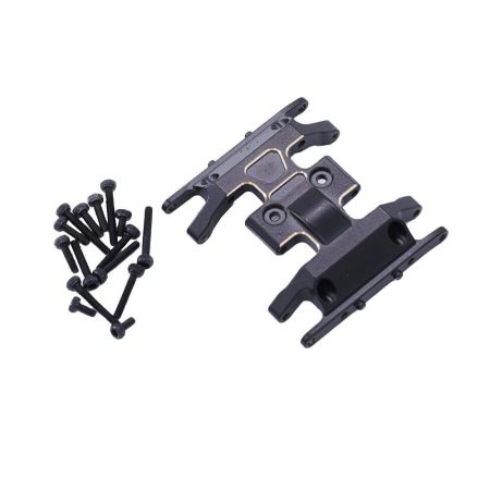 RC Overhaul Centre Skid Plate Black Brass SCX24 (G-RCO-AX026) RC Overhaul Centre Skid Plate Black Brass SCX24 (G-RCO-AX026)