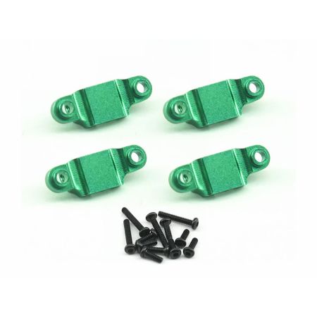 RC Overhaul Lower Shock Mount Green Alum 4pcs, LMT Mini (G-RCO-LOS06G) RC Overhaul Lower Shock Mount Green Alum 4pcs, LMT Mini (G-RCO-LOS06G)