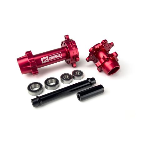 RC Overhaul Aluminum Hub Set, Promoto, Red (G-RCO-MX01R) RC Overhaul Aluminum Hub Set, Promoto, Red (G-RCO-MX01R)