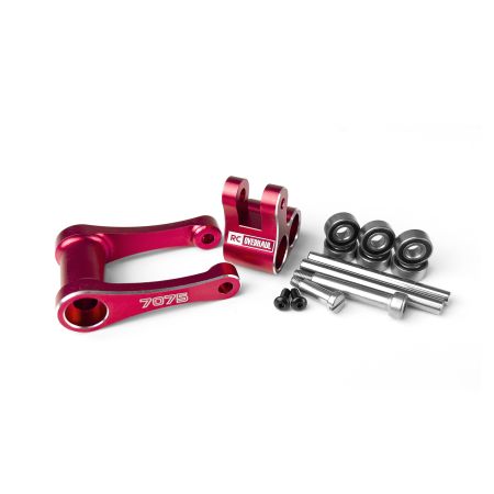RC Overhaul Aluminum Knuckle & Pull Rod, Promoto, Red (G-RCO-MX04R) RC Overhaul Aluminum Knuckle & Pull Rod, Promoto, Red (G-RCO-MX04R)