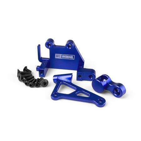 RC Overhaul Aluminum Servo Mount Set, Promoto, Blue (G-RCO-MX05BL) RC Overhaul Aluminum Servo Mount Set, Promoto, Blue (G-RCO-MX05BL)