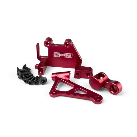RC Overhaul Aluminum Servo Mount Set, Promoto, Red (G-RCO-MX05R) RC Overhaul Aluminum Servo Mount Set, Promoto, Red (G-RCO-MX05R)