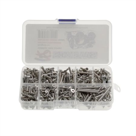 RC Overhaul SS Screw Set (430pcs boxed) SCXIII (G-RCO-SCR005) RC Overhaul SS Screw Set (430pcs boxed) SCXIII (G-RCO-SCR005)