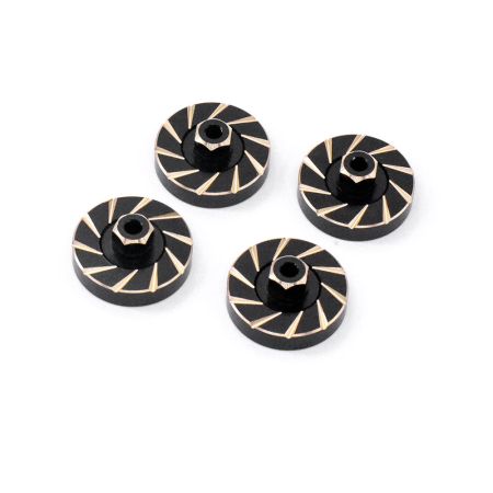 RC Overhaul Hex Wheel Weight Blk Brass, Ext (4) TRX-4M (G-RCO-TRX007) RC Overhaul Hex Wheel Weight Blk Brass, Ext (4) TRX-4M (G-RCO-TRX007)