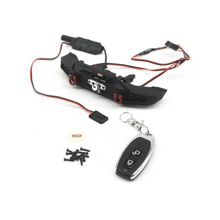 RC Overhaul Bumper w/LEDS , Winch & Remote TRX-4M Bronco (G-RCO-TRX042) RC Overhaul Bumper w/LEDS , Winch & Remote TRX-4M Bronco (G-RCO-TRX042)