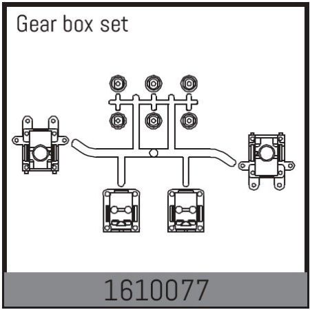 Absima Gear Box Set (AB1610077) Absima Gear Box Set (AB1610077)