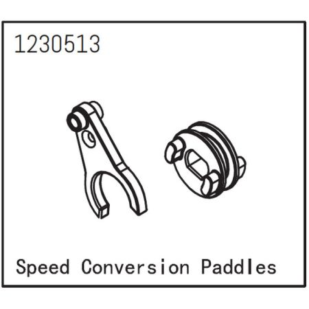 Absima Speed Conversion Paddles Absima Speed Conversion Paddles