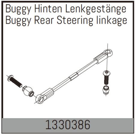 Absima Rear Steering linkage set for Buggy Absima Rear Steering linkage set for Buggy
