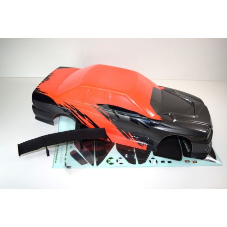 Absima Body red/black/grey ATC 2.4 RTR/BL