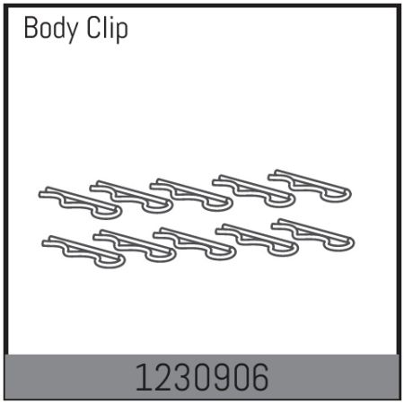 Absima Body Pins (10) (AB1230906)