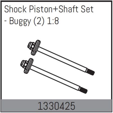 Absima Shock Piston+Shaft Set - Buggy (2) 1:8 Absima Shock Piston+Shaft Set - Buggy (2) 1:8