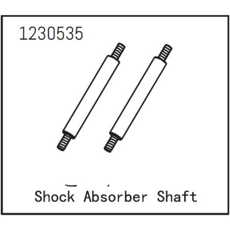 Absima Shock Absorber Shaft (2) Absima Shock Absorber Shaft (2)
