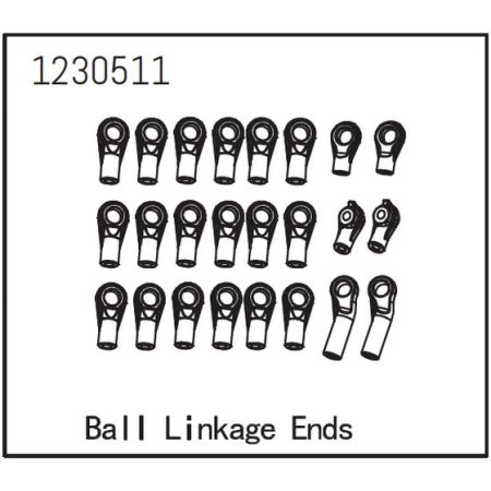 Absima Ball Linkage End Set Absima Ball Linkage End Set