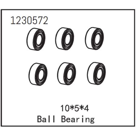 Absima Ball Bearing 10*5*4 (6) Absima Ball Bearing 10*5*4 (6)