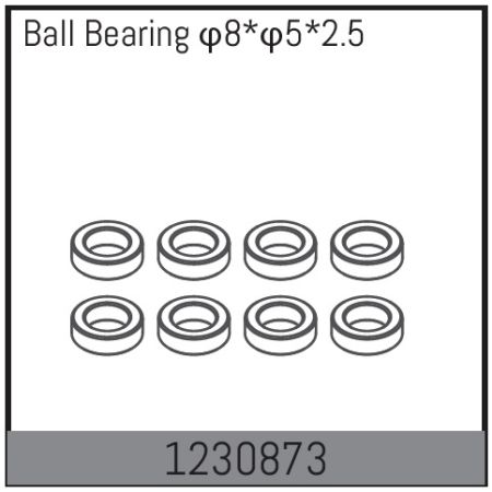 Absima Ball Bearing 8*5*2.5 (10)
(AB1230873) Absima Ball Bearing 8*5*2.5 (10)
(AB1230873)