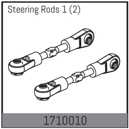 Absima Steering Rods 1 (AB1710010) Absima Steering Rods 1 (AB1710010)