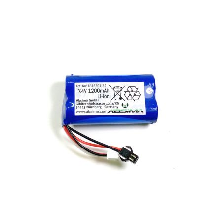 Absima Li-On Battery Pack (7.4 1200mAh) (AB18301-32) Absima Li-On Battery Pack (7.4 1200mAh) (AB18301-32)