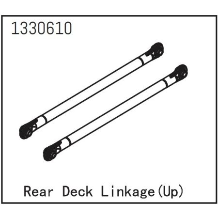 Absima Link Set Rear/Up (2) - Yucatan (AB1330610) Absima Link Set Rear/Up (2) - Yucatan (AB1330610)