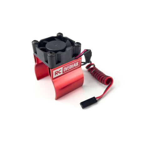 RC Overhaul Motor Clip on Heatsink 36mm w/Temp Sensor Red w/Fan (M-RCO-FAN02R) RC Overhaul Motor Clip on Heatsink 36mm w/Temp Sensor Red w/Fan (M-RCO-FAN02R)