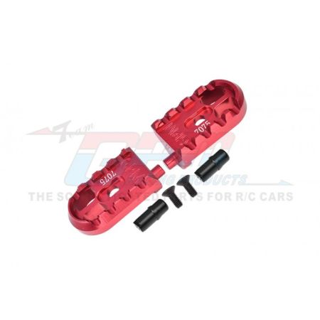 GPM Promoto MX  Aluminum 7075-T6 Motorcycle Foot Pegs Set	 (MX014-R)