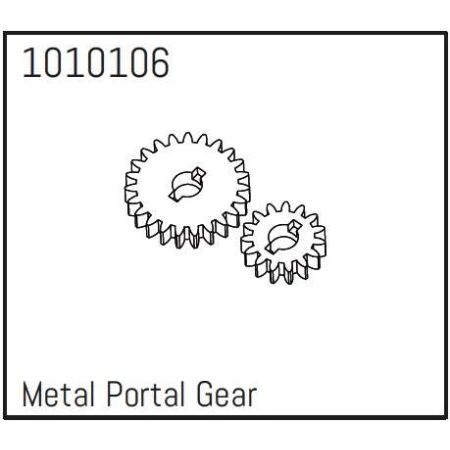 Absima Metal Portal Gears - PRO Crawler 1:18 Absima Metal Portal Gears - PRO Crawler 1:18