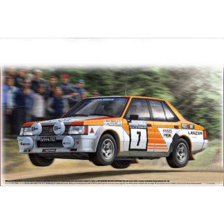 NuNu Mitsubishi Lancer Turbo '82 1000Lakes Rally (NU24018)
