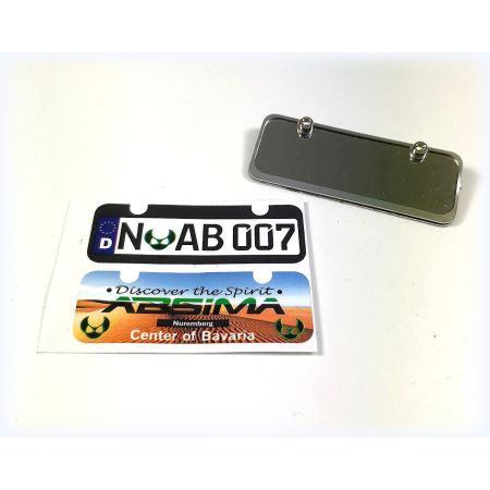 Absima 1/10 License Plate