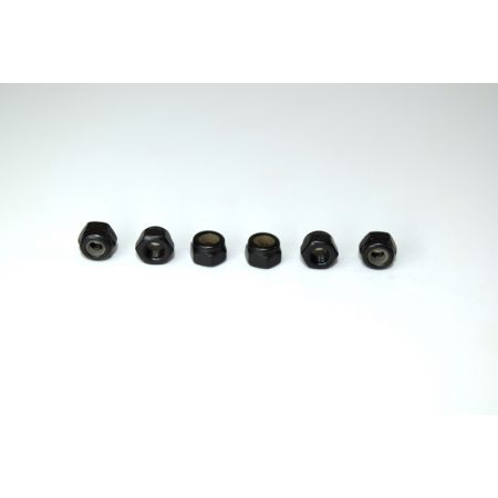 Absima Nylon nut M3 (6) ATC 2.4 RTR/BL Absima Nylon nut M3 (6) ATC 2.4 RTR/BL