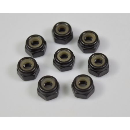 Absima Nylon Nuts M4 Absima Nylon Nuts M4