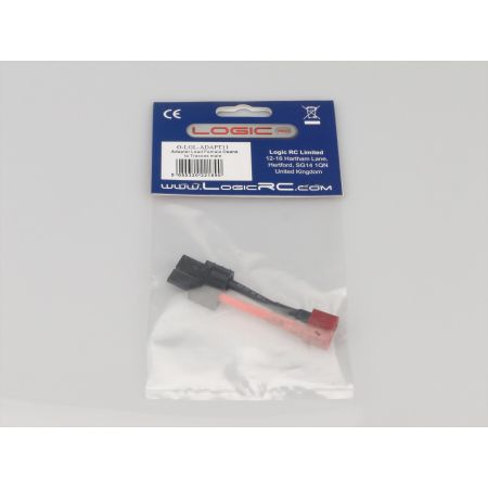 Logic RC Adapter Lead Female Deans to Traxxas Male Logic RC Adapter Lead Female Deans to Traxxas Male
