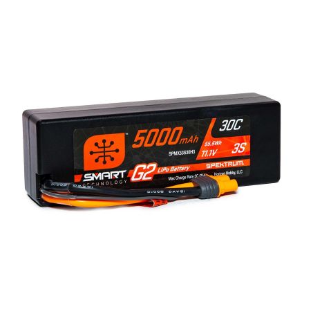 Spektrum 5000mAh 3S 11.1V SMART G2 30C IC3 (O-SPMX53S30H3)