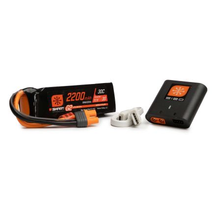 Spektrum Smart G2 Powerstage Air Bundle: 3S 2200mAh LiPo Battery/S120 (O-SPMXPSA200) Spektrum Smart G2 Powerstage Air Bundle: 3S 2200mAh LiPo Battery/S120 (O-SPMXPSA200)