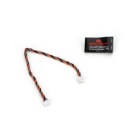 Spektrum Aircraft Telemetry 3-Axis G-Force Sensor: 8G (P-SPMA9585) Spektrum Aircraft Telemetry 3-Axis G-Force Sensor: 8G (P-SPMA9585)