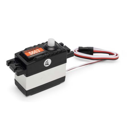 Spektrum S663 Standard Waterproof Plastic Gear Servo, 25T (P-SPMS663) Spektrum S663 Standard Waterproof Plastic Gear Servo, 25T (P-SPMS663)