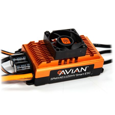 Spektrum Avian 120 Amp Brushless Smart ESC 6S - 12S (P-SPMXAE1120HV) Spektrum Avian 120 Amp Brushless Smart ESC 6S - 12S (P-SPMXAE1120HV)