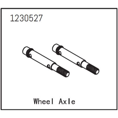 Absima Wheel Axle (2) Absima Wheel Axle (2)